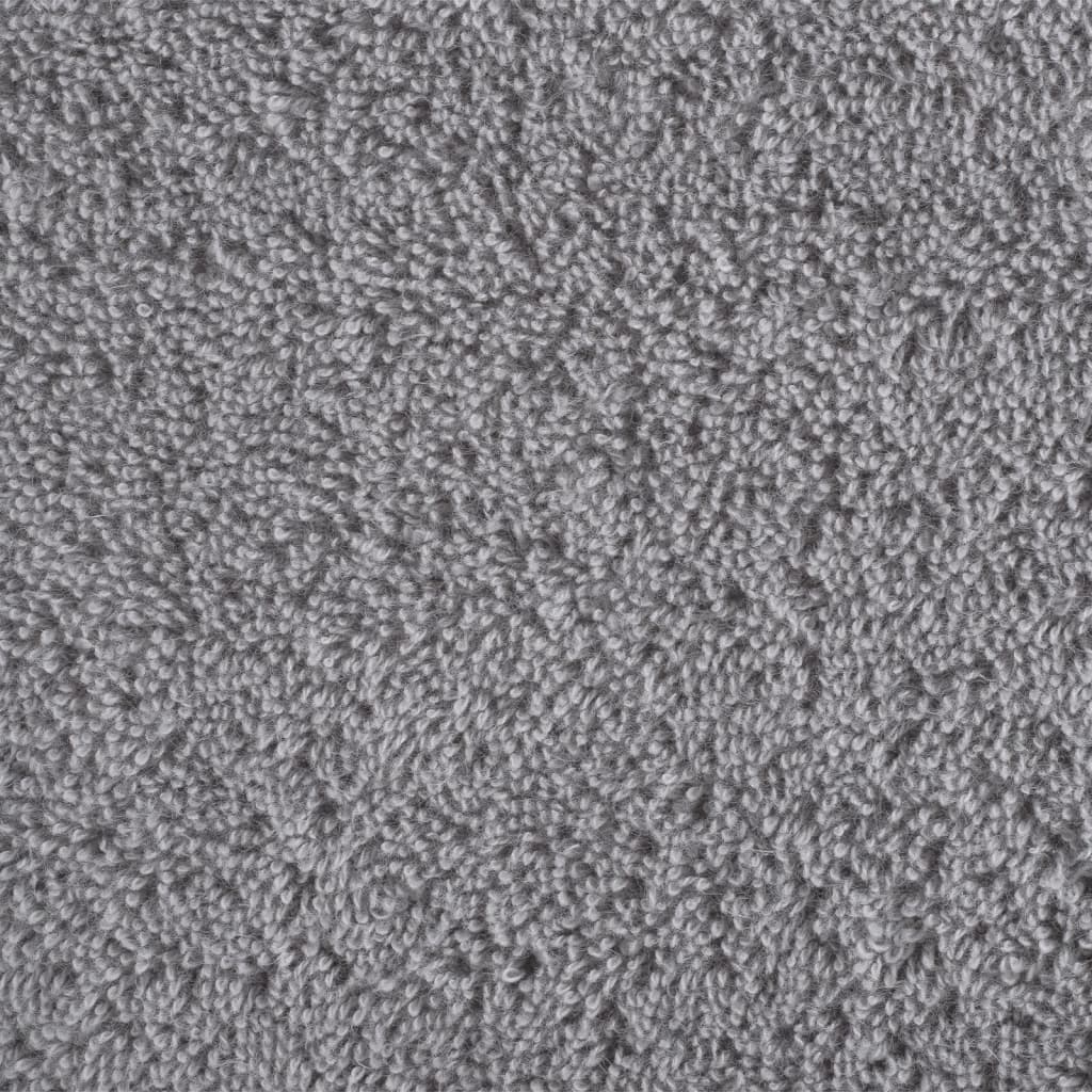 Premium Towels "SOLUND" 2 pcs Grey 100x200 cm 600 gsm