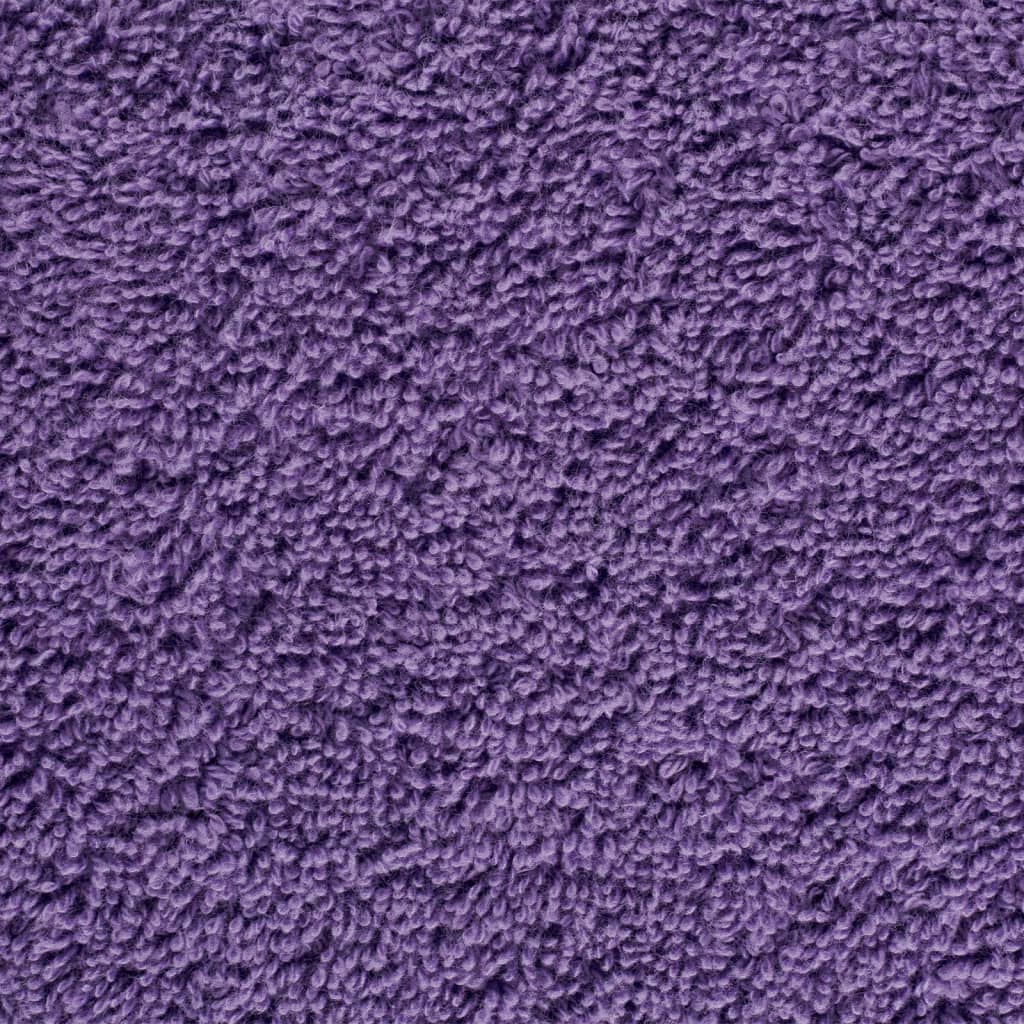 Premium Hand Towels SOLUND 2 pcs Purple 50x100 cm 600 gsm