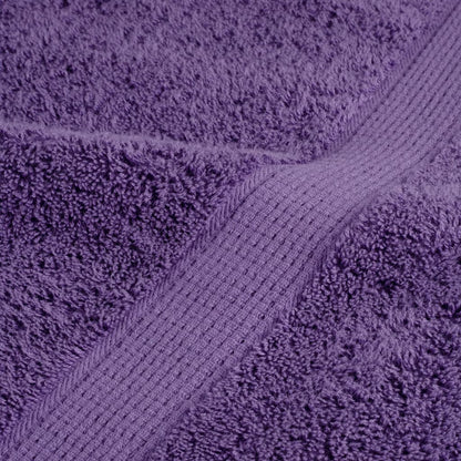 Premium Hand Towels SOLUND 2 pcs Purple 50x100 cm 600 gsm