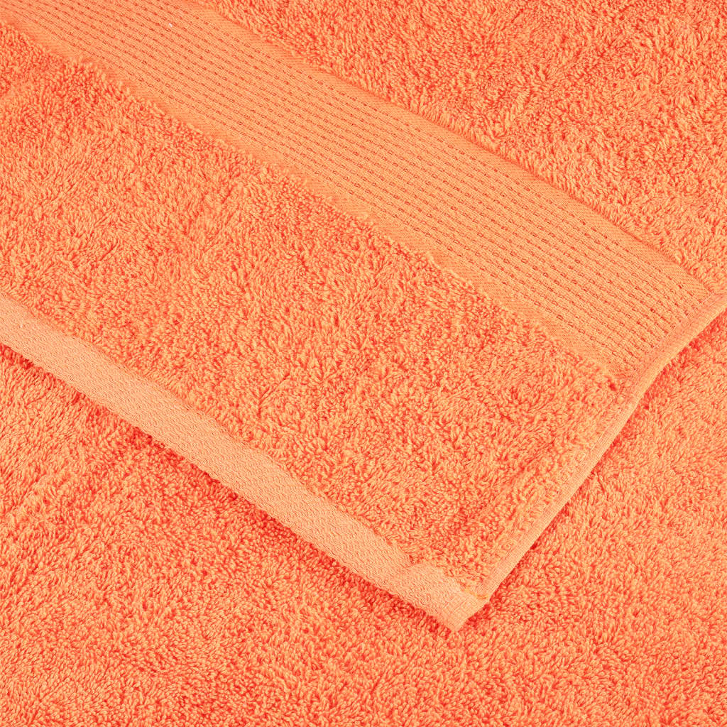 Premium Wash Towels SOLUND 4 pcs Orange 30x30 cm 600 gsm