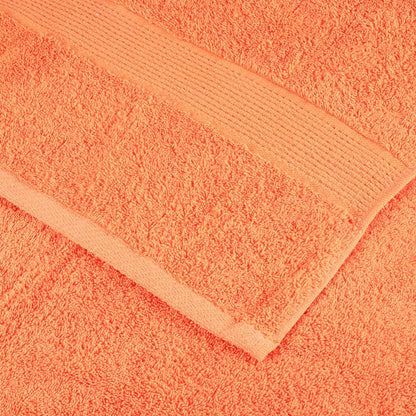 Premium Guest Towels SOLUND 10 pcs Orange 30x50 cm 600 gsm