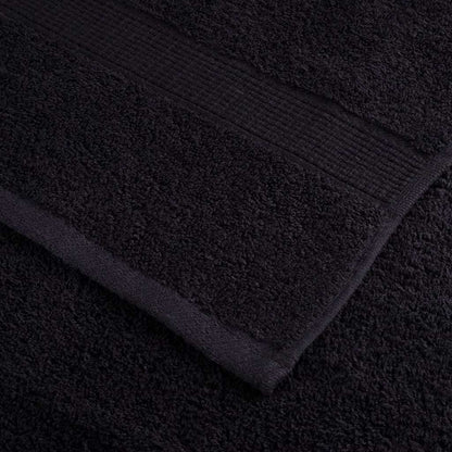 Guest Towel SOLUND 10 pcs Black 15 x 21 cm 550 gsm