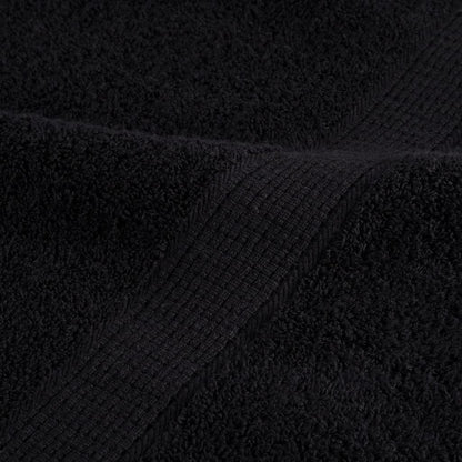 Premium Guest Towels SOLUND 10 pcs Black 30x50 cm 600 gsm