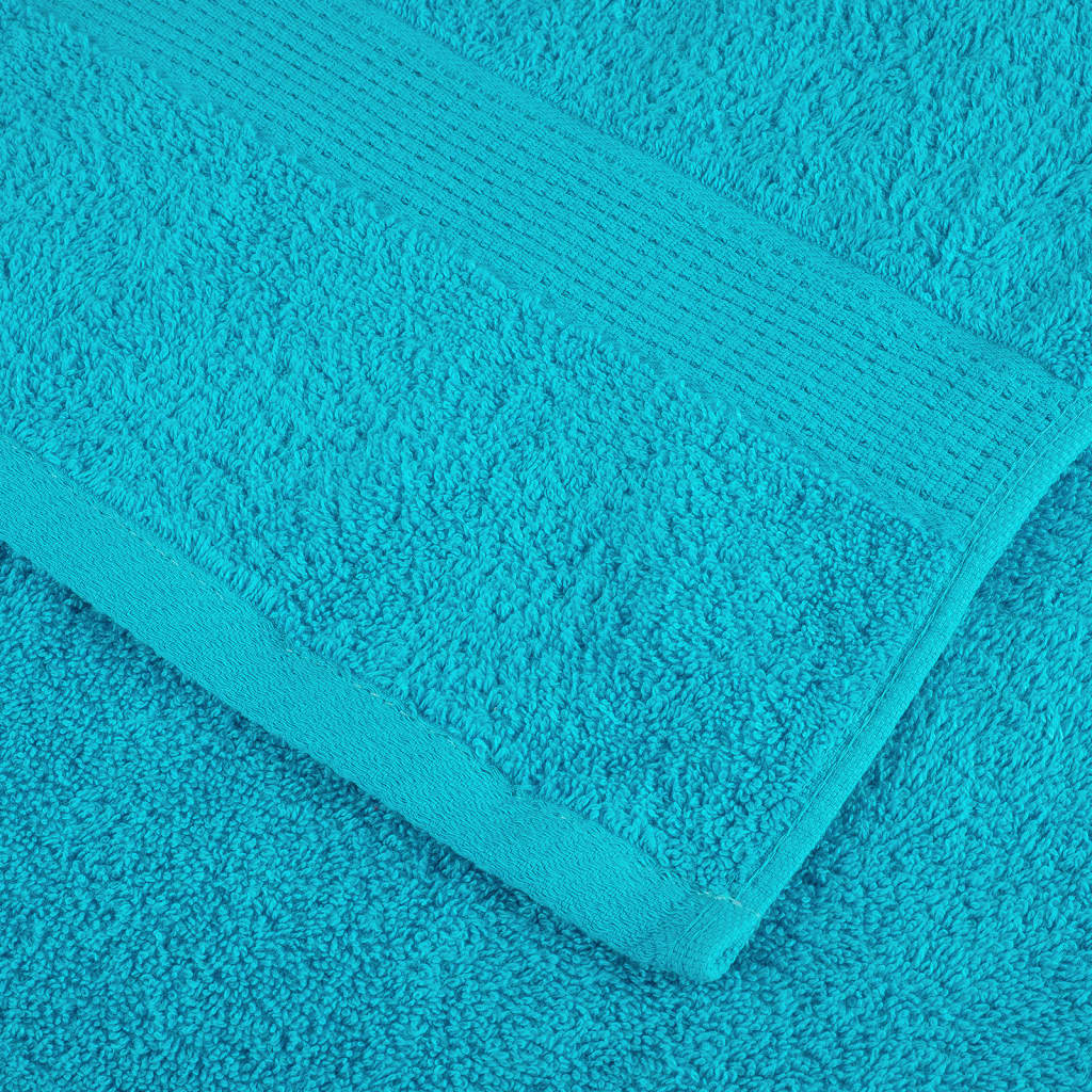 Premium Wash Towels SOLUND 2 pcs Turquoise 30x30 cm 600 gsm