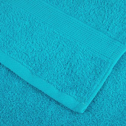 Premium Wash Towels SOLUND 2 pcs Turquoise 30x30 cm 600 gsm