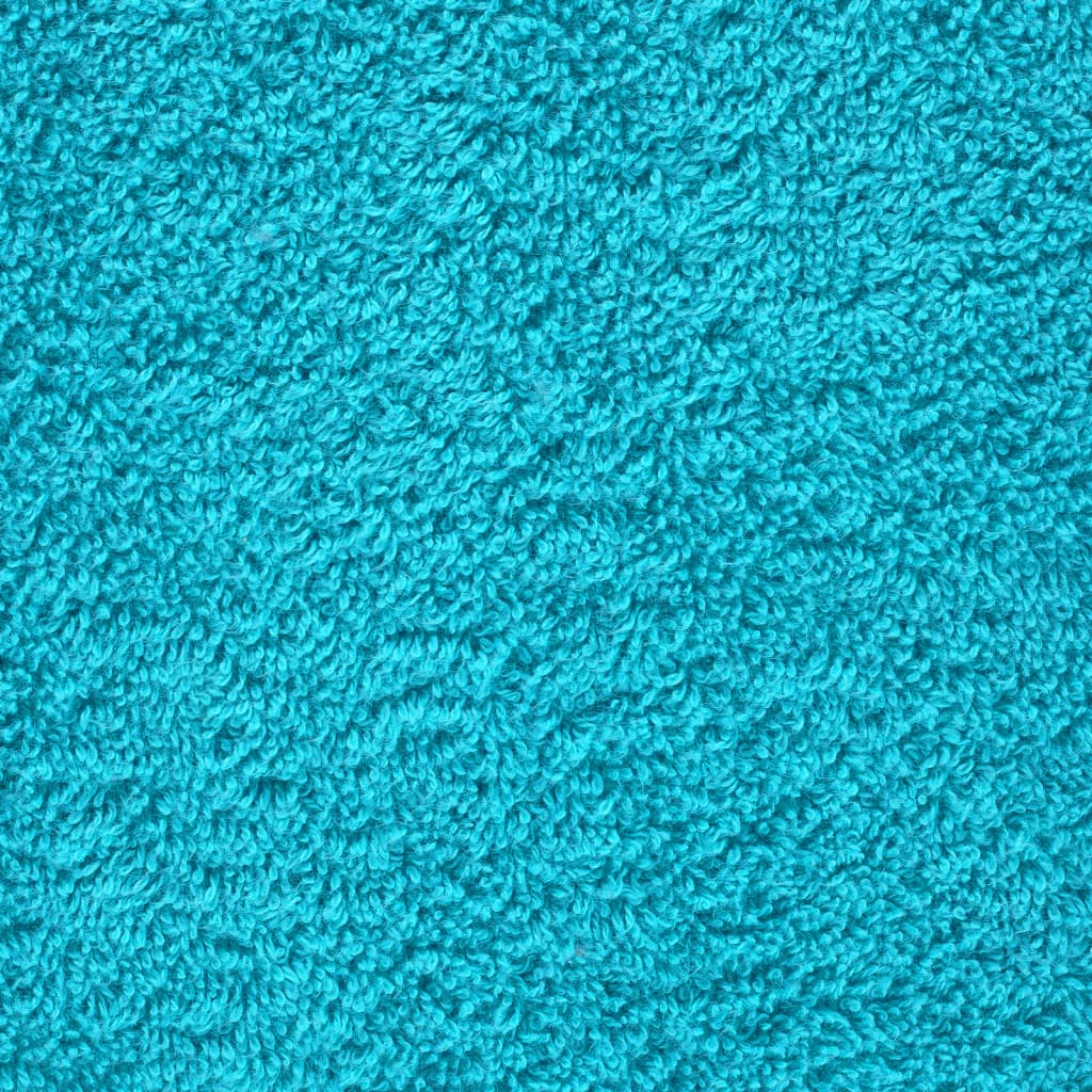 Premium Bath Towels "SOLUND" 4 pcs Turquoise 100x150 cm 600 gsm