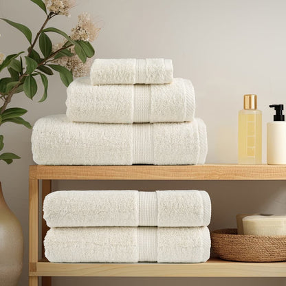 Premium Wash Towels SOLUND 10 pcs Cream 30x30 cm 600 gsm