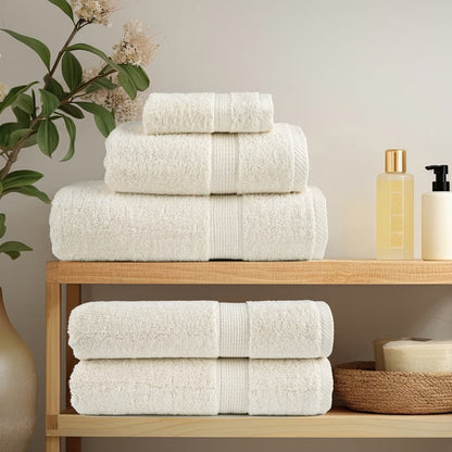 Premium Hand Towels SOLUND 2 pcs Cream 50x100 cm 600 gsm