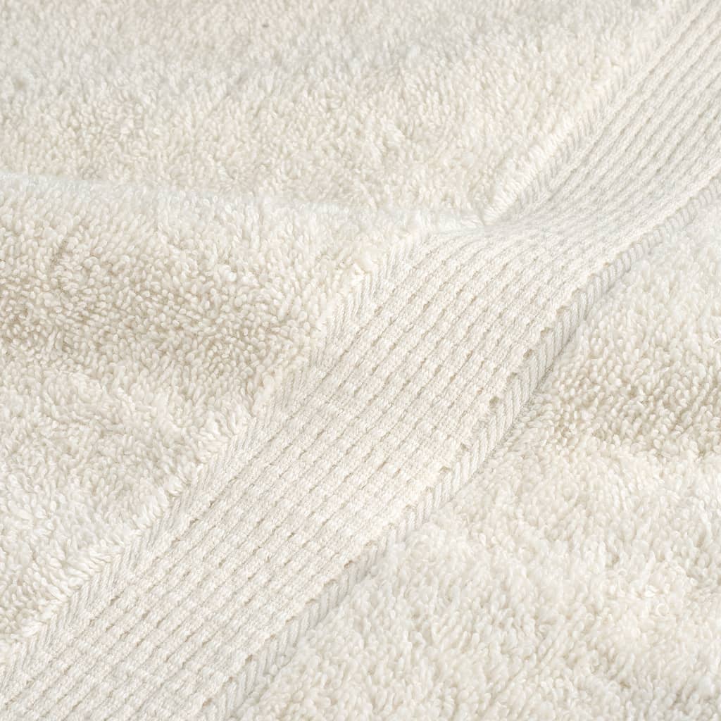 Premium Hand Towels SOLUND 2 pcs Cream 50x100 cm 600 gsm