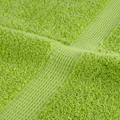 Premium Towels SOLUND 10 pcs Apple Green 100x200 cm 600 gsm