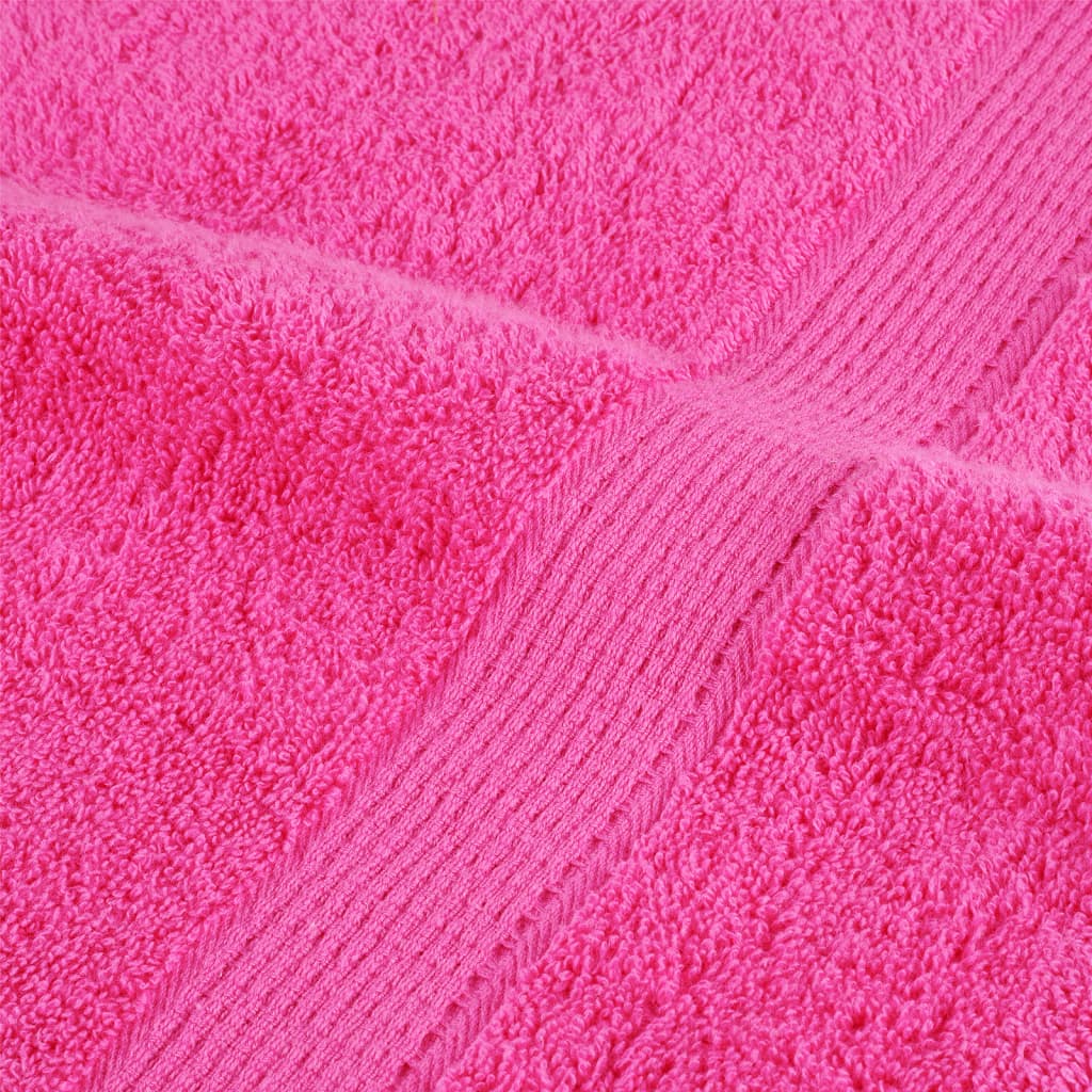 Premium Guest Towels SOLUND 4 pcs Pink 30x50 cm 600 gsm