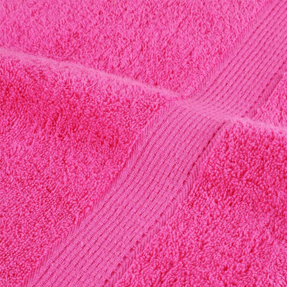 Premium Hand Towels SOLUND 4 pcs Pink 50x100 cm 600 gsm