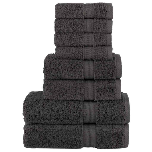 Towel Set | Anthracite | 100% Ring-Spun Cotton | Guest, Hand, Shower