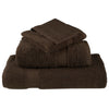 12 Piece Premium Towel Set SOLUND Brown 600 gsm