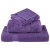 12 Piece Premium Towel Set SOLUND Purple 600 gsm