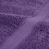 12 Piece Premium Towel Set SOLUND Purple 600 gsm