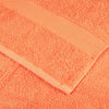 12 Piece Premium Towel Set SOLUND Orange 600 gsm