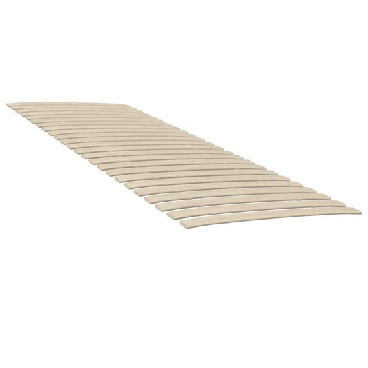 Bed Slats Replacements with 48 Slats 2 pcs 80x200 cm