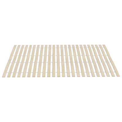 Bed Slats Replacements with 48 Slats 2 pcs 90x200 cm