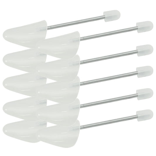 Shoe Trees 5 Pairs White EU 38-44 Plastic
