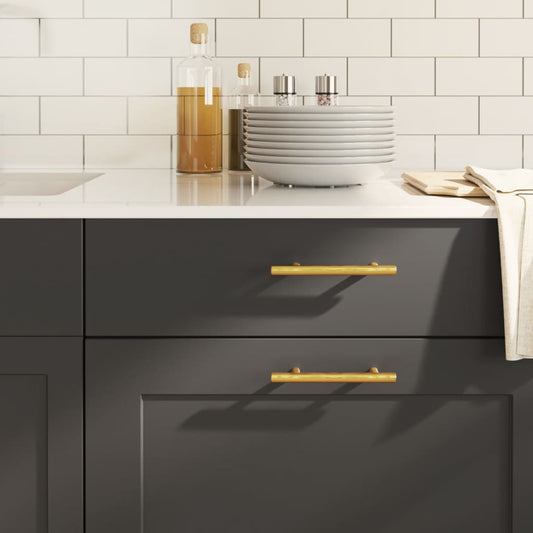 Cabinet Handles 20 pcs Gold 96 mm Stainless Steel