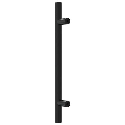 Cabinet Handles 20 pcs Black 128 mm Stainless Steel