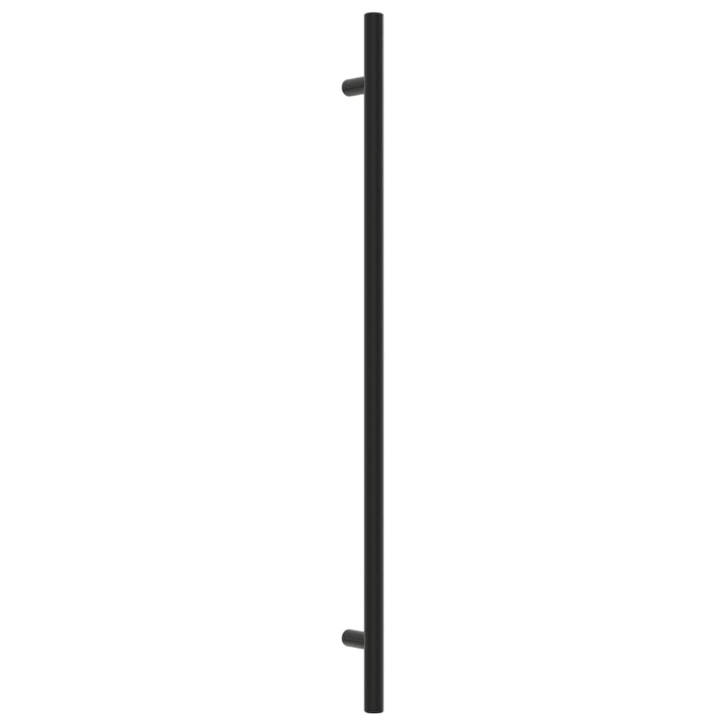 Cabinet Handles 10 pcs Black 320 mm Stainless Steel