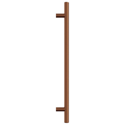 Cabinet Handles 10 pcs Bronze 224 mm Stainless Steel