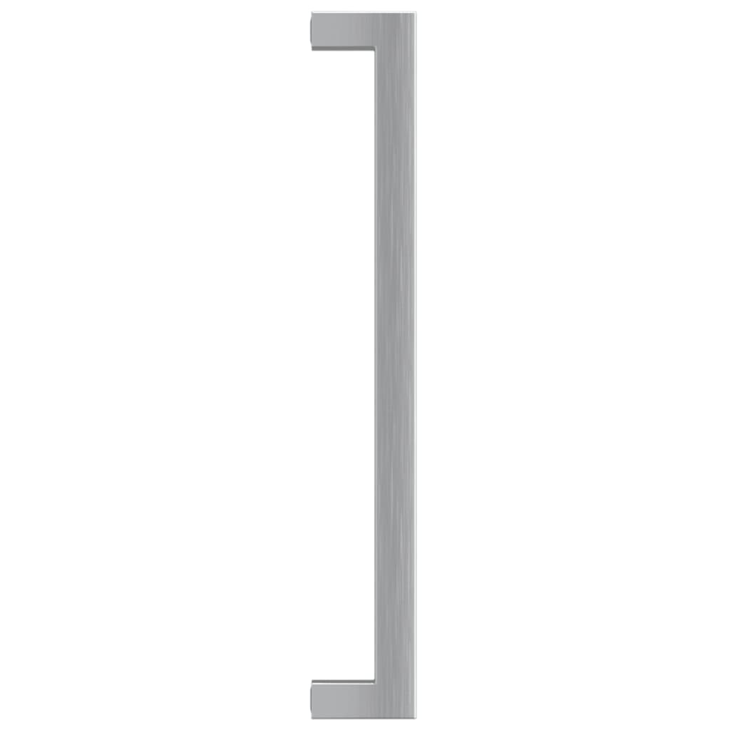 Cabinet Handles 20 pcs Silver 224 mm Stainless Steel