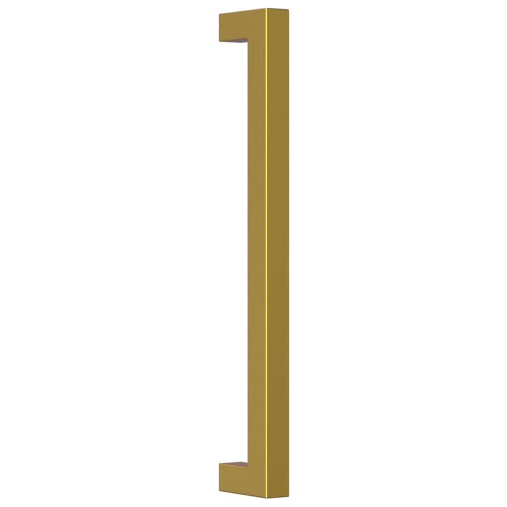 Cabinet Handles 10 pcs Gold 192 mm Stainless Steel