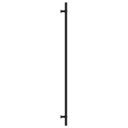 Cabinet Handles 20 pcs Black 480 mm Stainless Steel