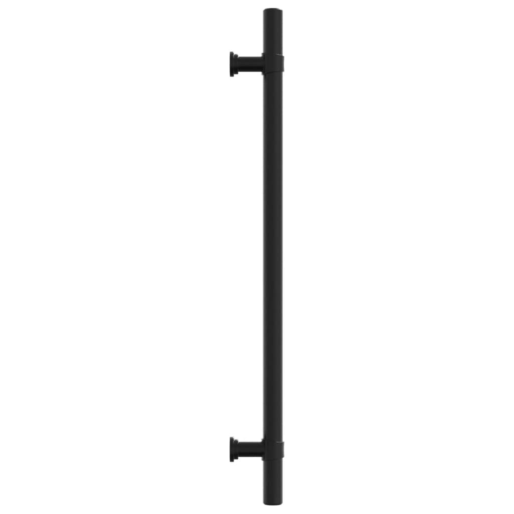 Cabinet Handles 10 pcs Black 224 mm Stainless Steel