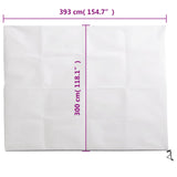 Plant Fleece Cover with Zip 70 g/m² 3.93x3 m