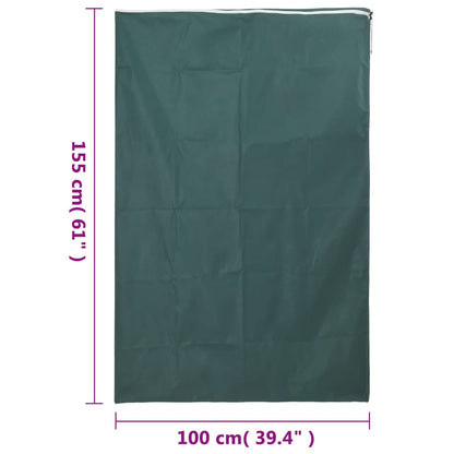 Plant Fleece Covers with Zip 2 pcs 70 g/m² 1x1.55 m