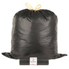 Bin Bags with Drawstrings 150 pcs Black 240 L
