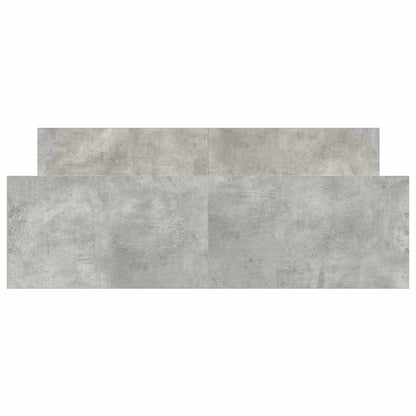 Bed Frame without Mattress Concrete Grey 120x200 cm