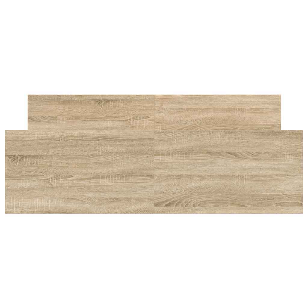 Bed Frame without Mattress Sonoma Oak 120x190 cm