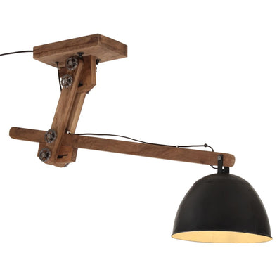 Ceiling Lamp 25 W Black 105x30x65-108cm E27