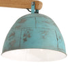 Ceiling Lamp 25 W Distressed Blue 105x30x65-108cm E27
