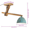 Ceiling Lamp 25 W Distressed Blue 105x30x65-108cm E27