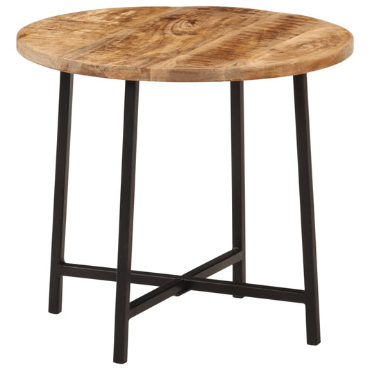 Coffee Table | Natural Wood | Solid Mango Wood and Iron | Medium