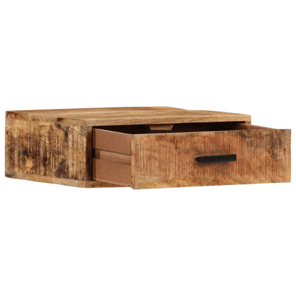 Wall-mounted Bedside Cabinet 40x30x13.5 cm Solid Wood Mango