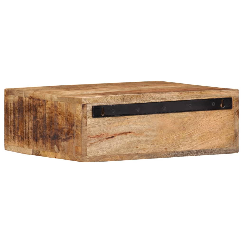 Wall-mounted Bedside Cabinet 40x30x13.5 cm Solid Wood Mango