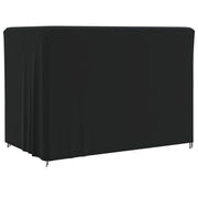 Garden Swing Cover Black 220x150x150 cm 420D Oxford