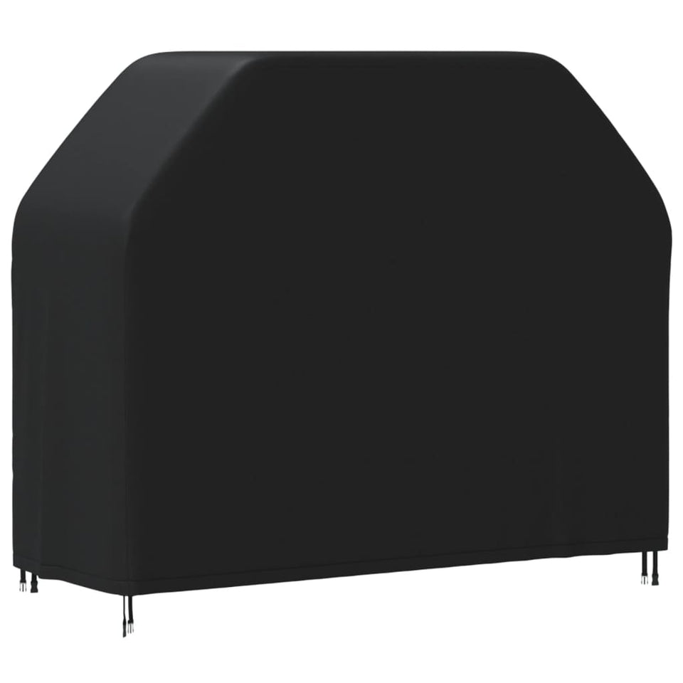 BBQ Cover 147x61x112 cm Black 420D Oxford