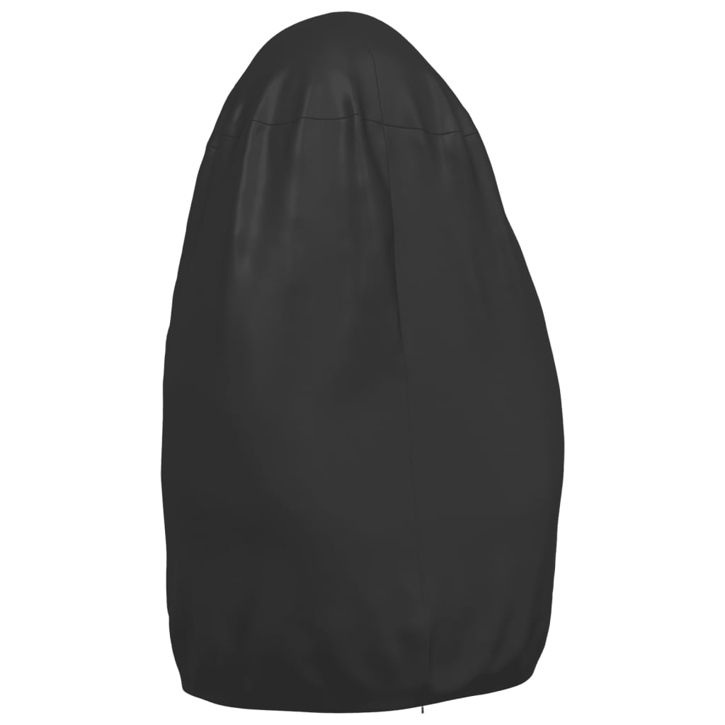 Hanging Egg Chair Cover Black Ø 108x190 cm 420D Oxford