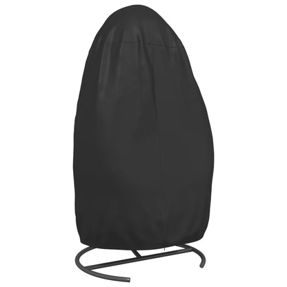 Hanging Egg Chair Cover Black Ø 108x190 cm 420D Oxford