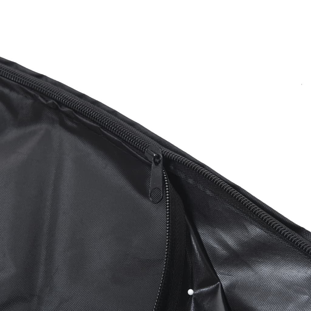 Garden Umbrella Cover Black 265x50/70/40 cm 420D Oxford