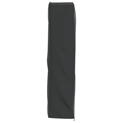 Heater Cover Pyramid Shaped Black 58x58x228 cm 420D Oxford