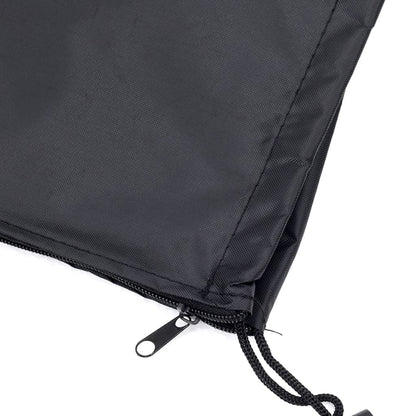 Heater Cover Pyramid Shaped Black 58x58x228 cm 420D Oxford